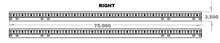 75" Single Supported Bed Rails