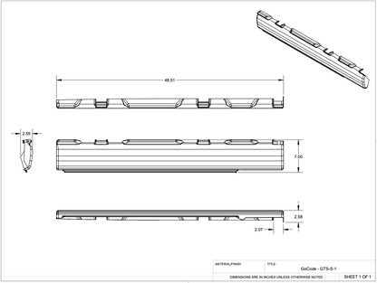 Mercedes Sprinter Front Trim Kit ( B-Pillars + Slider Door) GoCode