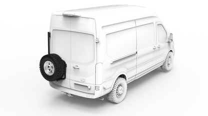 Rover Vans Tire Carrier Driver Side for Ford Transit