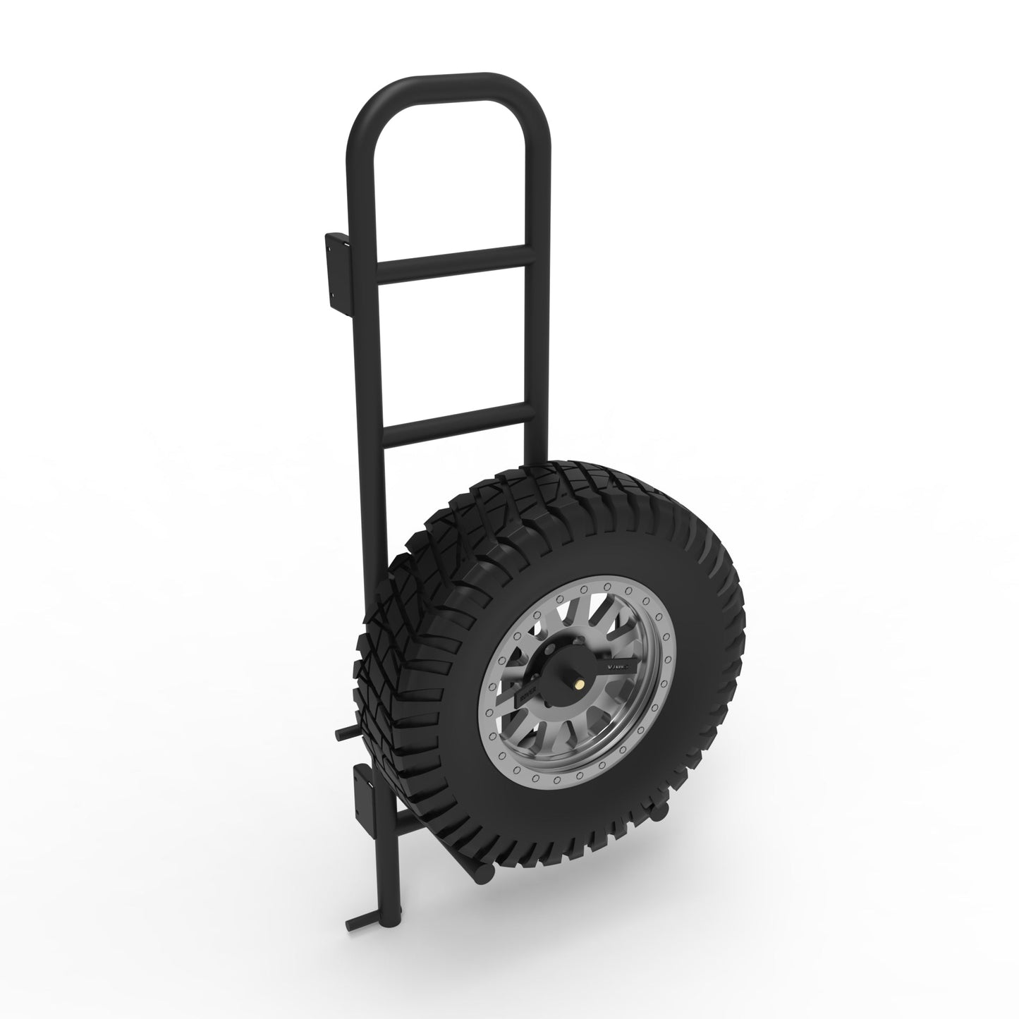 Classic Design Rover Vans Tire Carrier & Ladder Combo for Ford Transit
