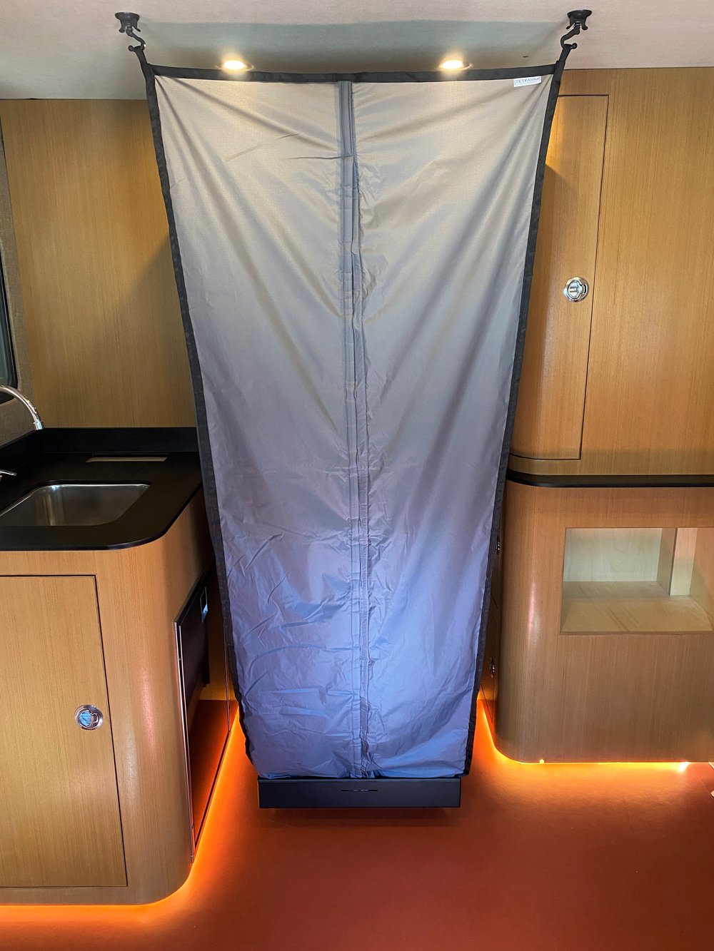 Tetravan Universal Shower Curtain GoCode