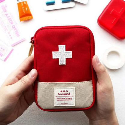 Mini Portable First Aid Kit Medical Storage Bag The Build-Out Shop