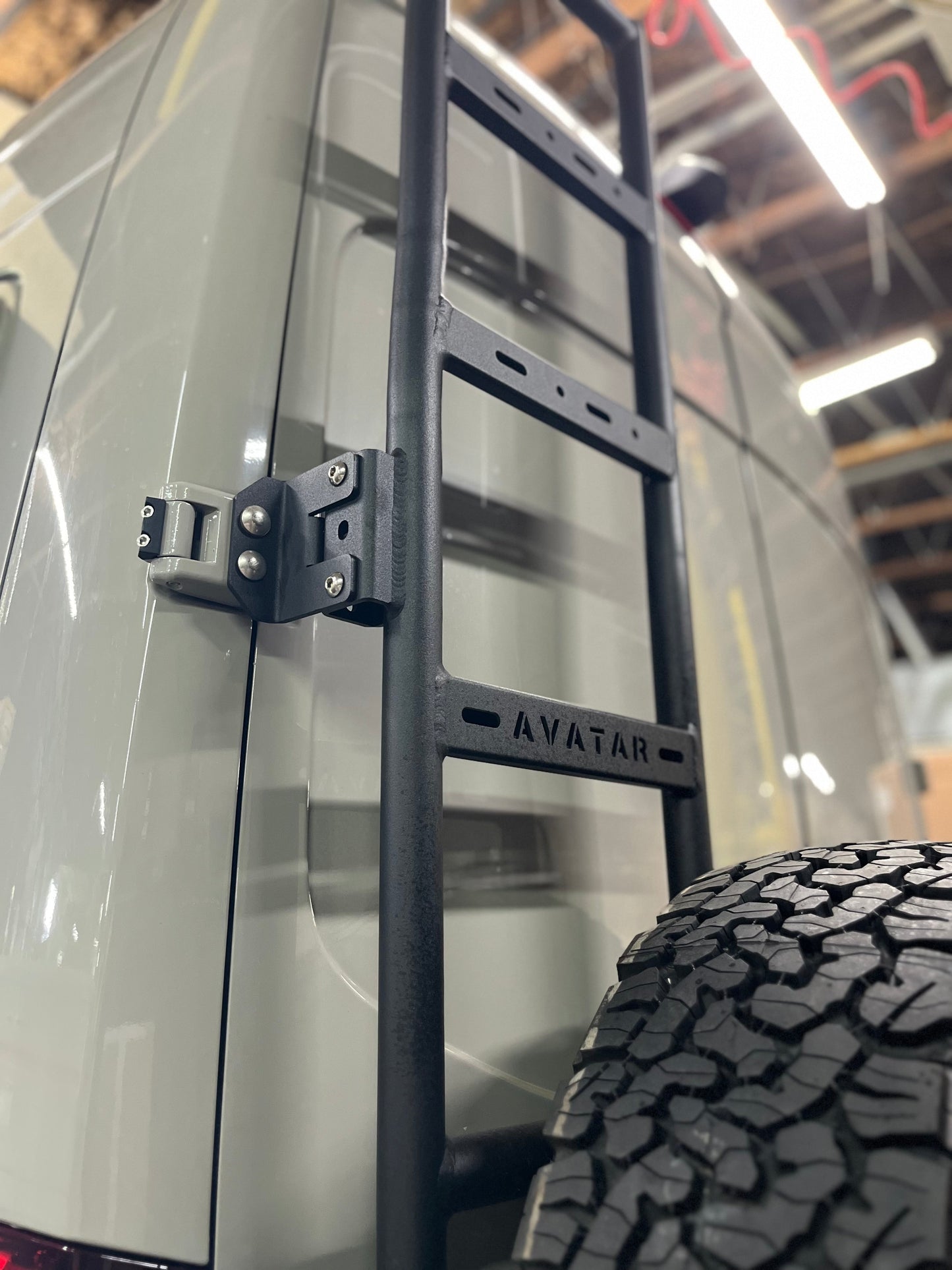 Rear Ladder Tire Carrier