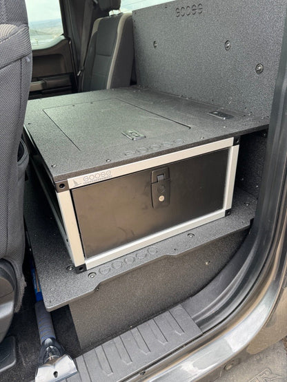 Ford - F150 - 2015-Present - 13th-14th Gen - Super Cab - without the center mounted B&O Subwoofer - Explore Series - Single Drawer Module - With Fitted Top Plate
