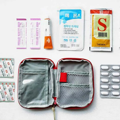 Mini Portable First Aid Kit Medical Storage Bag The Build-Out Shop