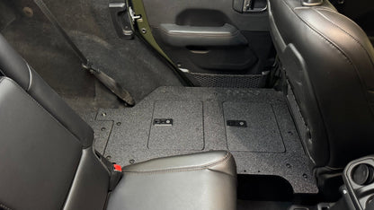 Jeep Wrangler 2018-2023 JLU 4 Door - Second Row Seat Delete Plate System - V2