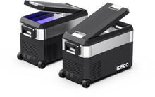 JP40 Pro Dual Zone Wheeled Portable Freezer | ICECO | 40 LT