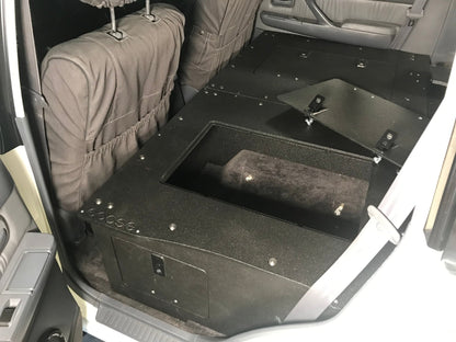 Stealth Sleep and Storage Package for Toyota Land Cruiser 1991-1997 80 Series - 43-3/8" W x 8" H x 40" D